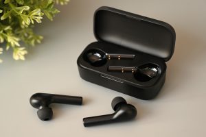 Earbuds and case