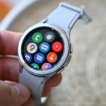 Samsung Watch 4 apps menu