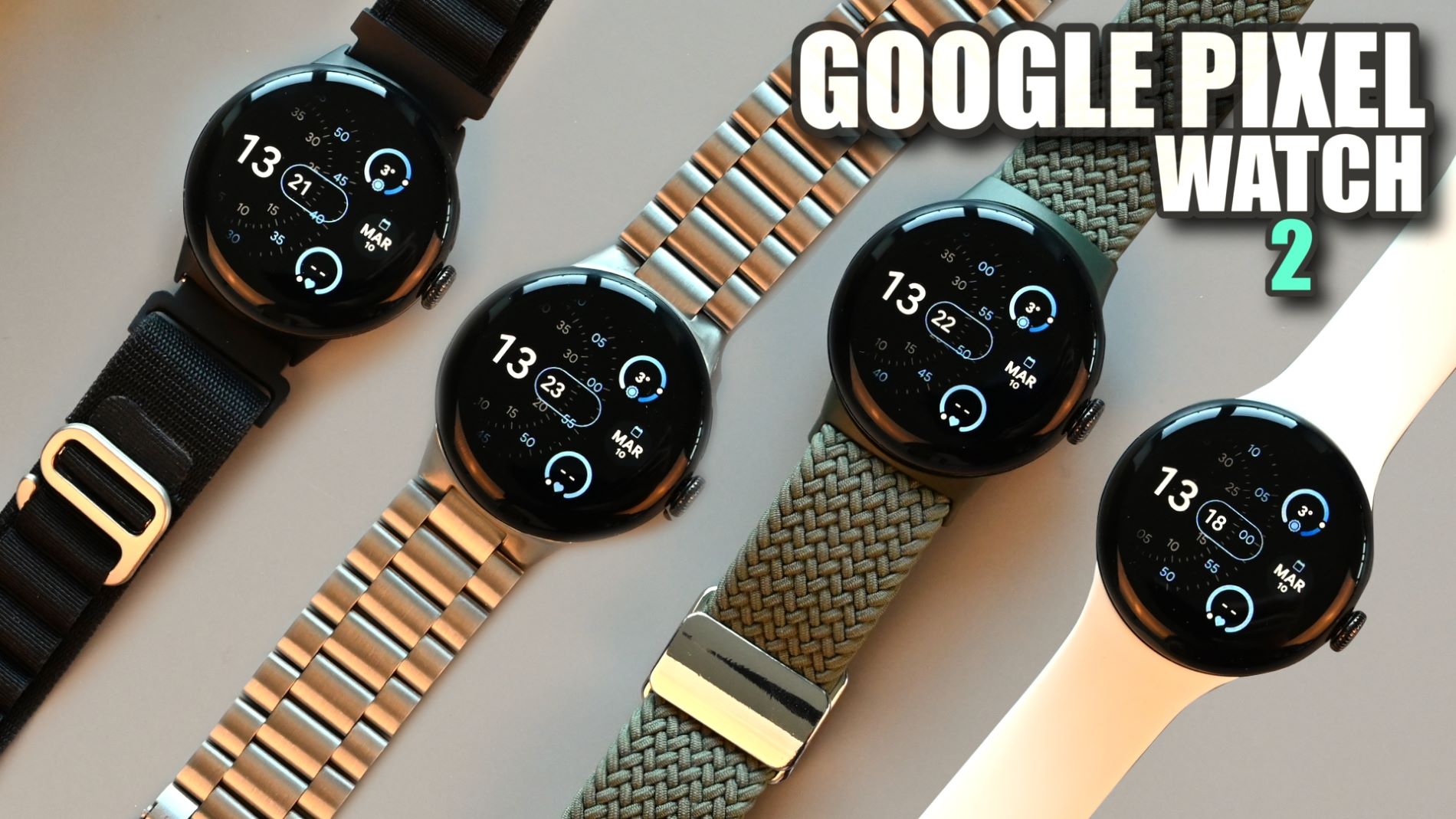 Google Pixel Watch 2 straps